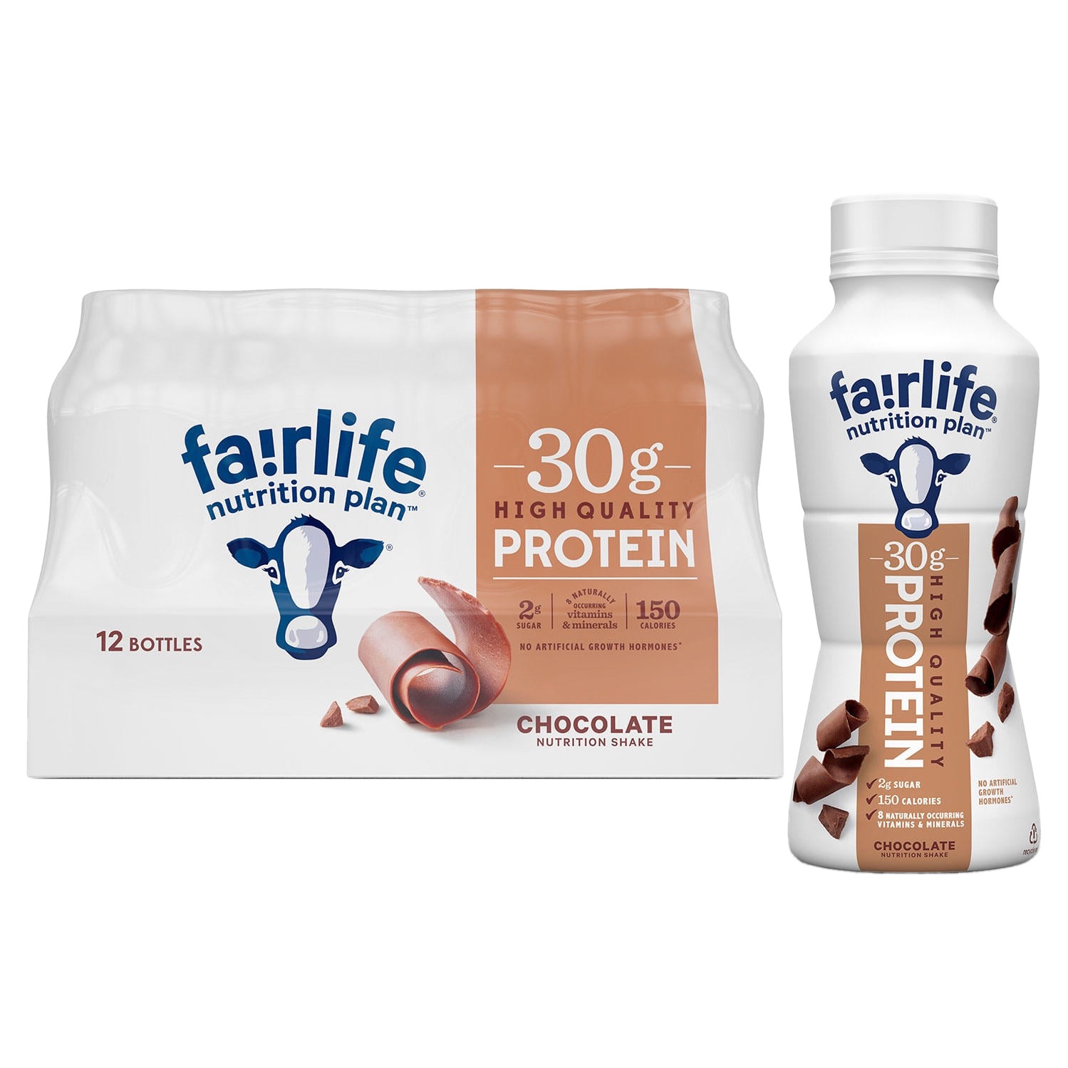 Fairlife Nutrition Plan Chocolate 30g Protein Shake 11.5 fl oz 12 Pack