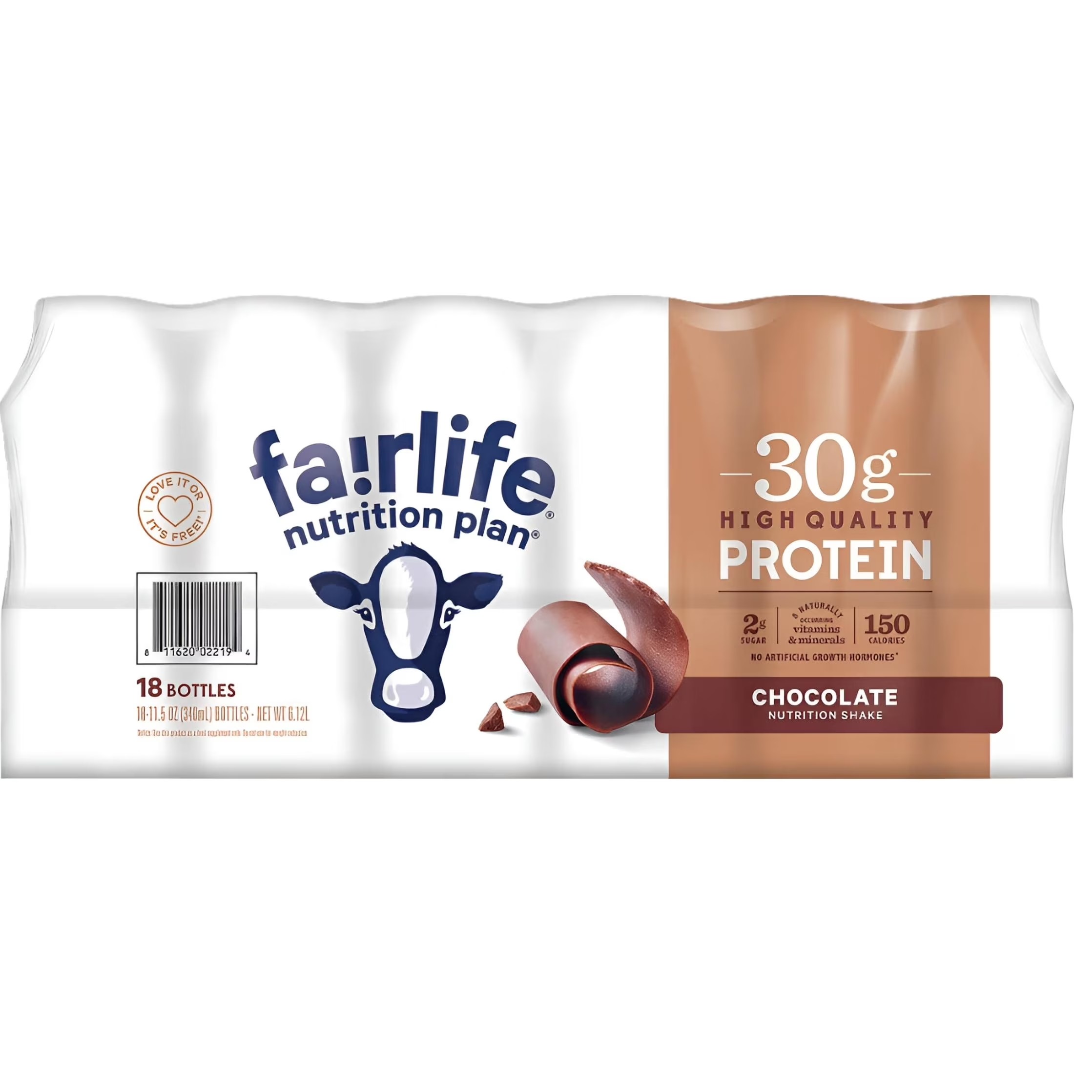 Fairlife Nutrition Plan Vanilla, 11.5 Fluid Ounce (12 Pack)