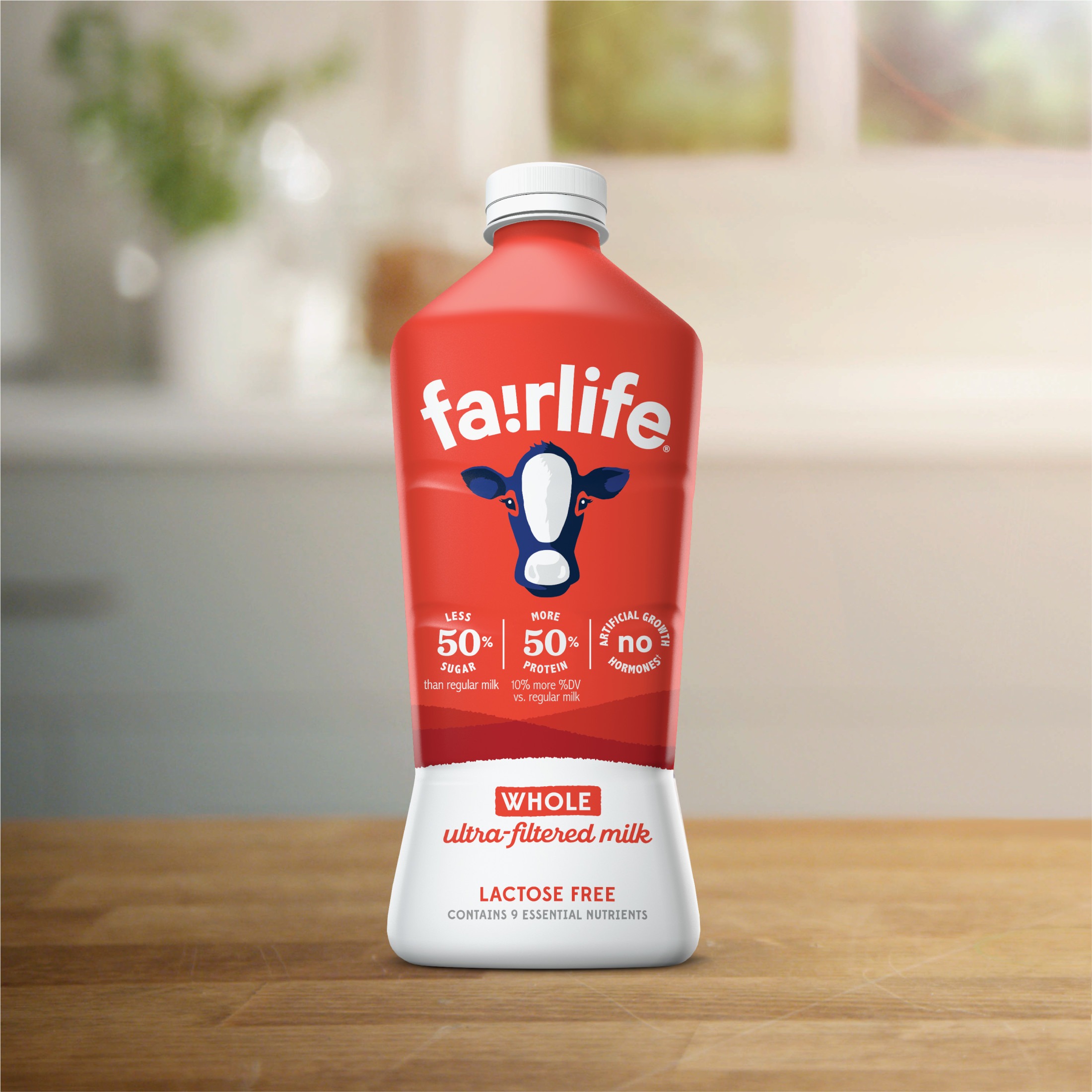 Alternative view of fairlife Lactose Free Ultra Filtered Whole Milk, 52 fl oz